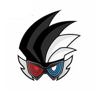 13 cm x 11,6 cm pour Kamen Rider Z Symbole Car Decal DIY Occlusion Scratch Body