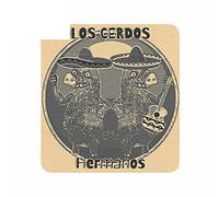 13 cm x 11,9 cm pour Los Cerdos Hermanos moto voiture autocollants RV ordinateur portable Anime décalcomanie