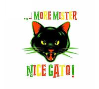 13 cm x 11 cm pour No More Mister Nice Gato voiture autocollants étanche fenêtre coffre ordinateur portable