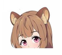 13 cm x 12,4 cm pour Raphtalia The Rising of The Shield Hero Funny Car Stickers