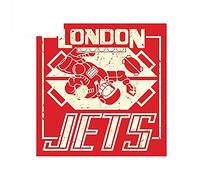 13 cm x 12,5 cm pour Red Dwarf London Jets autocollants de voiture planche de surf dessin animé décalcomanie moto