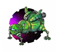 13 cm x 12,5 cm pour Red Dwarf Starbug Autocollants De Voiture Personnalité Decal Moto Scratch Creative