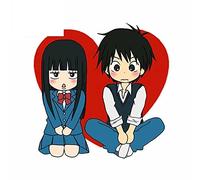 13 cm x 12,9 cm pour Kimi Ni Todoke décalcomanie vinyle étanche Anime VAN pare-brise coffre