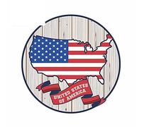 13 cm x 12,9 cm pour les états-unis d'amérique affiche Fine décalcomanie Graffiti autocollants de voiture