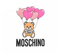 13 cm x 12,9 cm pour Moschino Ours Logo Autocollant De Voiture Moto Porte Ordinateur Pare-chocs Étanche