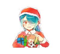 13 cm x 12 cm pour Inazuma Eleven drôle voiture autocollants Anime étanche décalcomanie planche de surf moto créativité
