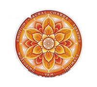 13 cm x 13 cm pour sacré Chakra vinyle décalque fenêtre autocollant Auto voiture camion RV tasse