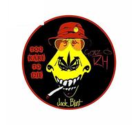 13 cm x 13 cm pour trop rare pour mourir grande bouche fumer RV Anime voiture autocollants