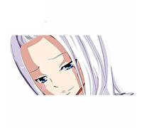 13 cm x 6,2 cm pour les sept péchés capitaux Windows voiture autocollants réfrigérateur dessin animé décalcomanie