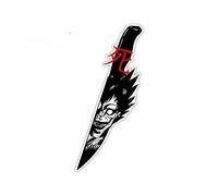 13 cm x 6 cm pour Death Note Ryuuku DIY Moto Autocollants De Voiture Étanche Graffiti Autocollant Corps