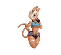 13 cm x 7 cm pour Juno Wolf Strong Cartoon Autocollants De Voiture Windows Occlusion Scratch Decal Personnalité