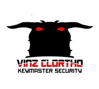 13 cm x 8.2 cm pour Vins Clortho Keymaster Sécurité RV Personnalité Autocollants De Voiture Tronc Decal