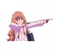 13 cm x 8,3 cm pour Toradora Creative voiture autocollant mode graphique décalcomanie ordinateur portable étanche pare-chocs