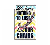 13 cm x 8,4 cm pour nous n'avons rien à perdre autocollant de voiture pare-chocs Windows pare-brise