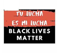 13 cm x 8,9 cm pour les vies noires comptent Fine décalcomanie vinyle matériel voiture autocollants étanche