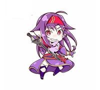 13 cm x 9.6 cm pour dessin animé Windows décalcomanie réparation voiture autocollants planche de surf imperméable vinyle matériel