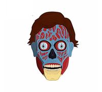 13 cm x 9,7 cm autocollant de voiture étanche anti-rayures pour ils vivent décalcomanie personnalité RV