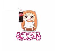 13 cm x 9.7 cm pour Himouto Umaru chan Anime Drôle Autocollants De Voiture Vinyle JDM RV