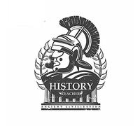 13 cm x 9.8 cm pour Oman Legionary History Teacher Decal Réfrigérateur Cartoon Car Stickers Personnalité