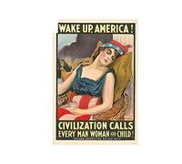 13 cm x 9 cm pour Wake Up America Graffiti autocollant de voiture planche de surf fine décalque personnalité graphiques