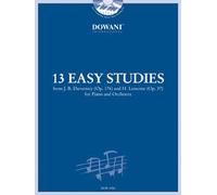 13 Easy Studies For Piano And Orchestra / Book+2cd