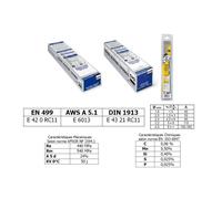 GYS - 13 électrodes de soudage rutiles E6013 acier Ø 2 mm - brochable