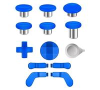 13 en 1 Baguettes magnétiques analogiques de rechange pour joystick - Kit d'accessoires de réparation avec 4 palettes - 2 D-Pads - 1 outil pour Xbox Elite Series 2 et contrôleur Core