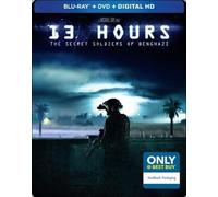 13 Hours: The Secret Soldiers of Benghazi Steelbook with Bonus Content (Blu Ray + DVD + Digital HD)