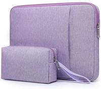 13 Inch Laptop Sleeve Compatible with MacBook Air 13 M4/M3/M2/M1 2025-2018, MacBook Pro 13 M2/M1 2025-2016, iPad Pro/Air 13, XPS 13, Surface Pro, 12""-13"" Tablet, Lilac Purple
