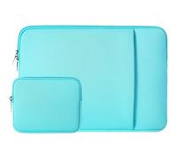 13 Inch Laptop Sleeve Compatible with MacBook Air/Pro 13 Inch M1 M2 M3 M4 A2337 A2338 A2681 A3113 A3240 Carrying Case with Pouch for Accessories (Blue) Bleu