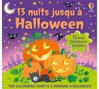 13 nuits jusqu'à Halloween - Calendrier compte à rebours d'Halloween - Dès 3 ans - Various - Usborne - Coffret - Jeux livres objets