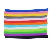 13 pièces élastiques larges, élastiques colorés, élastiques ménagers larges pour le bureau, la maison, les fournitures scolaires (13 couleurs)