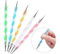 13 pièces Mandala Pen Dotting Rock Dot ongles d'art de peinture pochoirs peinture outils kit - Set 1