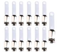 13 Pièces Support Pliable Pour Carte D'Identité En Métal, Porte-Carte D'Identité De Travail, Porte-Carte D'Identité, Boucle De Carte D'Identité De Travail, Carte D'Identité De Travail