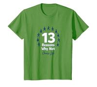 13 Raisons pour lesquelles ne Pas Choisir Un Message inspirant pour la Vie T-Shirt, Enfant, Herbe, 8 Ans