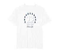13 Raisons pour lesquelles ne Pas Choisir Un Message inspirant pour la Vie T-Shirt, Homme Grandes Tailles, Blanc, 2X Tall