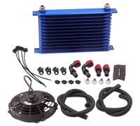 13 Rang 10AN Radiateur d'huile de moteur Trust Kit+ ventilateur de refroidisseur