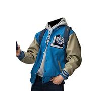 13 Reason y Liberty High Tigers Justin Foley Letterman Varsity Jackets - bleu - Large