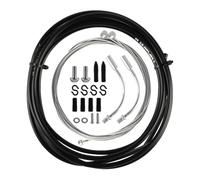 13 Set de Cable de Frein Vélo, 2.5m Cable de Frein Velo Universel, Câble de Frein Avant et Après de Vélo: Embout Cable Velo, Devant et Derrière Gaine de Frein Vélo de Montagne VTT Route