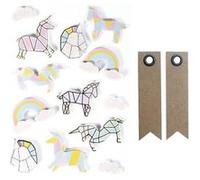 13 stickers 3D Licornes 5 cm + 20 étiquettes kraft Fanion Multicolore https://www.fnac.com/mp43323145/13-stickers-3D-Licornes-5-cm-20-etiquettes-kraft-Fanion-Graine-Creative/w-4?oref=8f710552-6b78-919b-4584-04bf3b3c401c