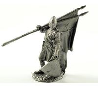 13 The Crusaders. Hospitaller 13th Century After The Battle. Tin Toy Soldiers. 54 1/32