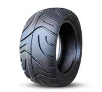 130/50-8 Pneu pour Scooter | Pneus sans Chambre à Air avec Valve Coudée | Increvable Antidérapant Pneu de Rechange en Caoutchouc | Tous Types de Routes