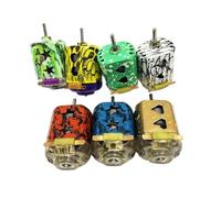 130 electronic starter DC 2.4V 3V 3.7V Ultra-High Speed Engine Cooling Hole For DIY RC Toy 4WD Slot Tamiya Racing Car RUAJOGYNVM(Model F)