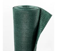 130 M Filet D'ombrage, Brise-Vue Pour Clôture, Bâche De Tennis, Filet Pare-Vent, Clôture De Protection Contre Les Regards, Claustra 150 G, 2 M Vert