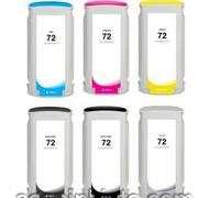 130 ML Dye Magent pour HP Designjet T1100, T1200, T1300, T2300#72