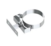 Ø 130 mm conduit de cheminee fixation mural ajustable 50 150 mm