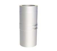 Ø 130 mm Jeremias DW Vision élément coulissant pour tuyau de raccordement 320-460 mm Matt