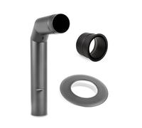 Ø 130 mm Kit de tuyaux anguleux Gris