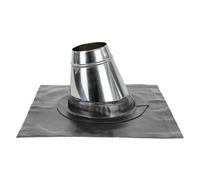 Ø 130 mm Schiedel ICS Sortie de toit Wakaflex 3° - 15° grise