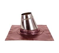 Ø 130 mm Schiedel ICS Sortie de toit Wakaflex 3° - 15° rouge
